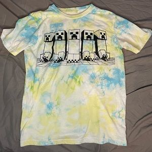 Minecraft Creeper T-Shirt Boys Kids